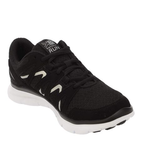 Baskets Course À Pied Duma Femme Noir Blanc Karrimor