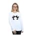 Disney Pantalon de survêtement Mickey Minnie Kiss Silhouette Womens/Ladies (Blanc) - UTBI28431-2
