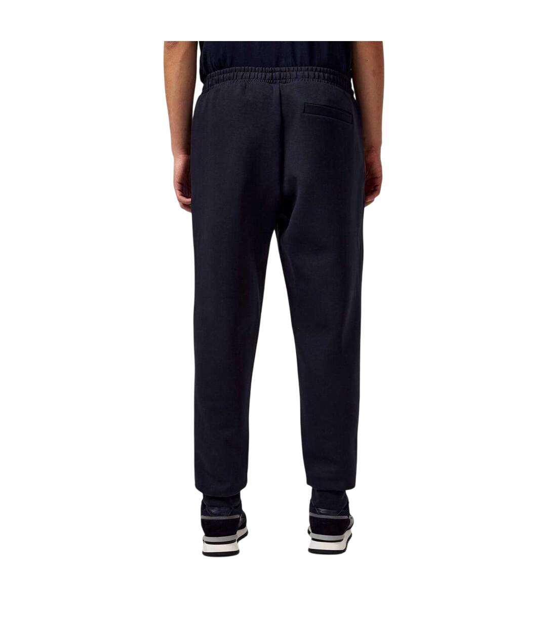 Mens Hadiko Drawstring Waist Joggers Dark Blue Boss-3