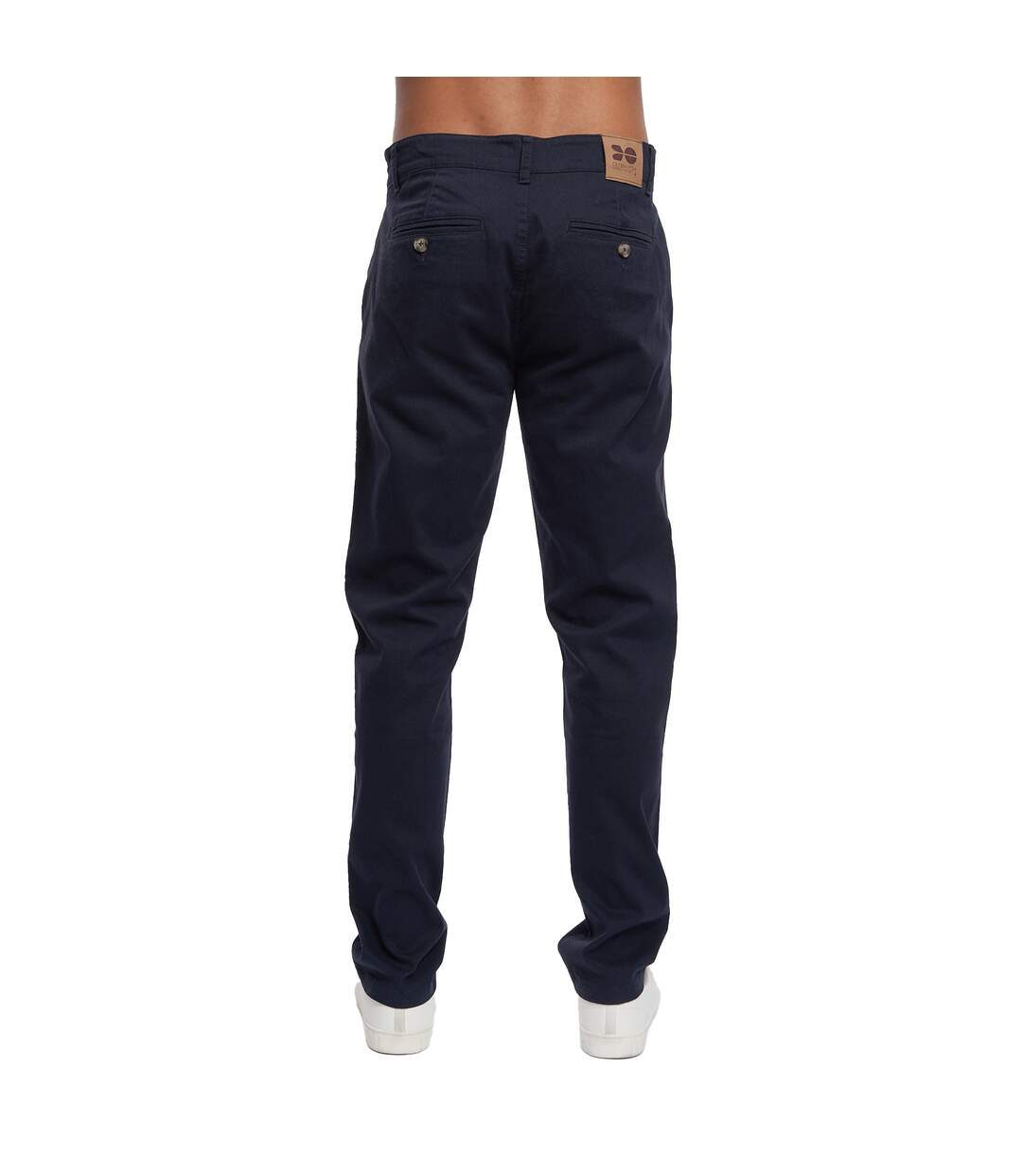 Chino Roysden Homme Bleu Marine Crosshatch-2