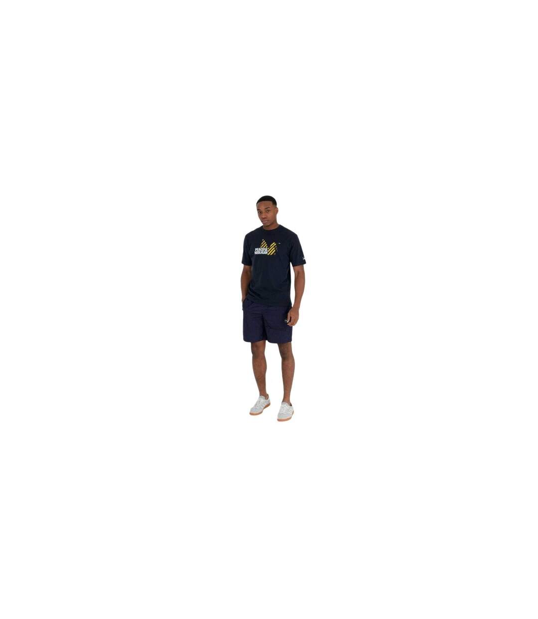 Mens Hacienda Dove T-shirt Navy Peaceful Hooligan-1