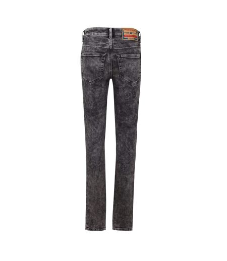 Womens/ladies Slandy Super Skinny Jeans Black Grey Diesel