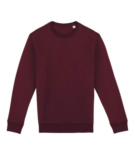 Unisex Adult Crew Neck Sweatshirt Dark Cherry Native Spirit