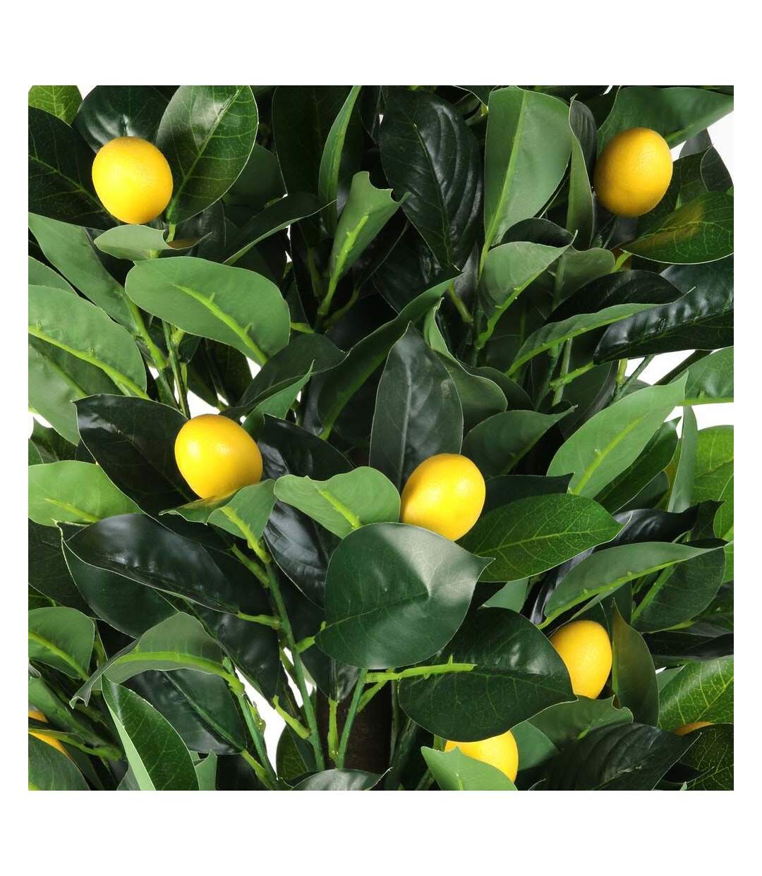 Citronnier artificiel en pot 120 cm-2