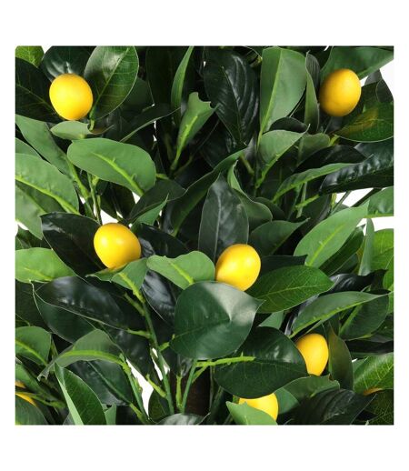 Citronnier artificiel en pot 120 cm