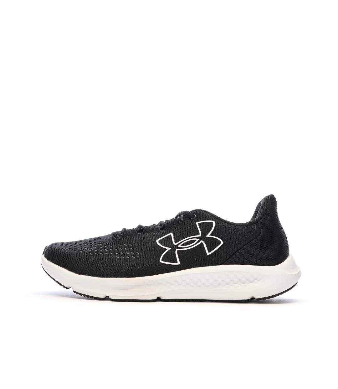 Chaussures de running noires homme under armour charged-1
