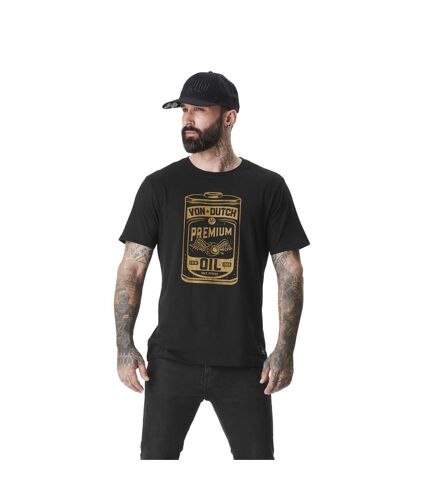 T-shirt homme col rond en jersey avec logo Oil Vondutch