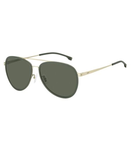 Lunettes De Soleil 1466/f/sk Taille Unique Vert Jaune Or Hugo Boss