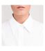 Collection Chemisier À Manches Courtes Sans Repassage Femme Blanc Russell-4
