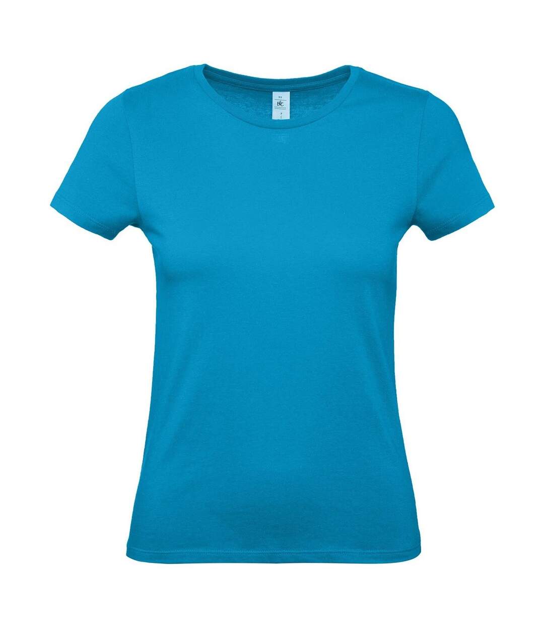 B&c Womens/ladies #e150 Tee-shirt Bleu Vif B And C-1