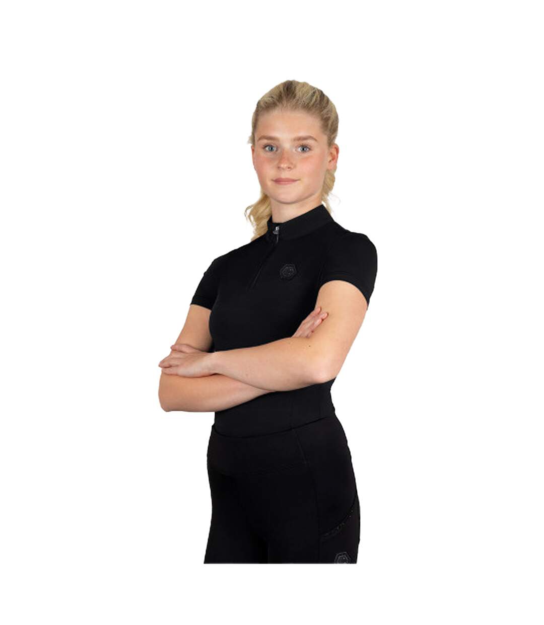 Haut Sports Style Scintillant Hamilton Femme Noir Coldstream-1