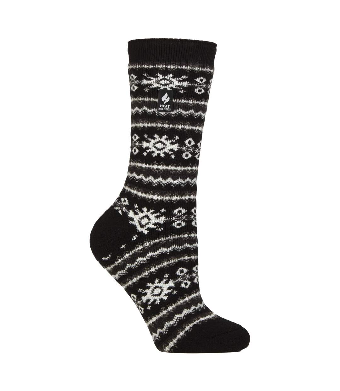 Ladies Thermal Lite Patterned Socks for Winter-1