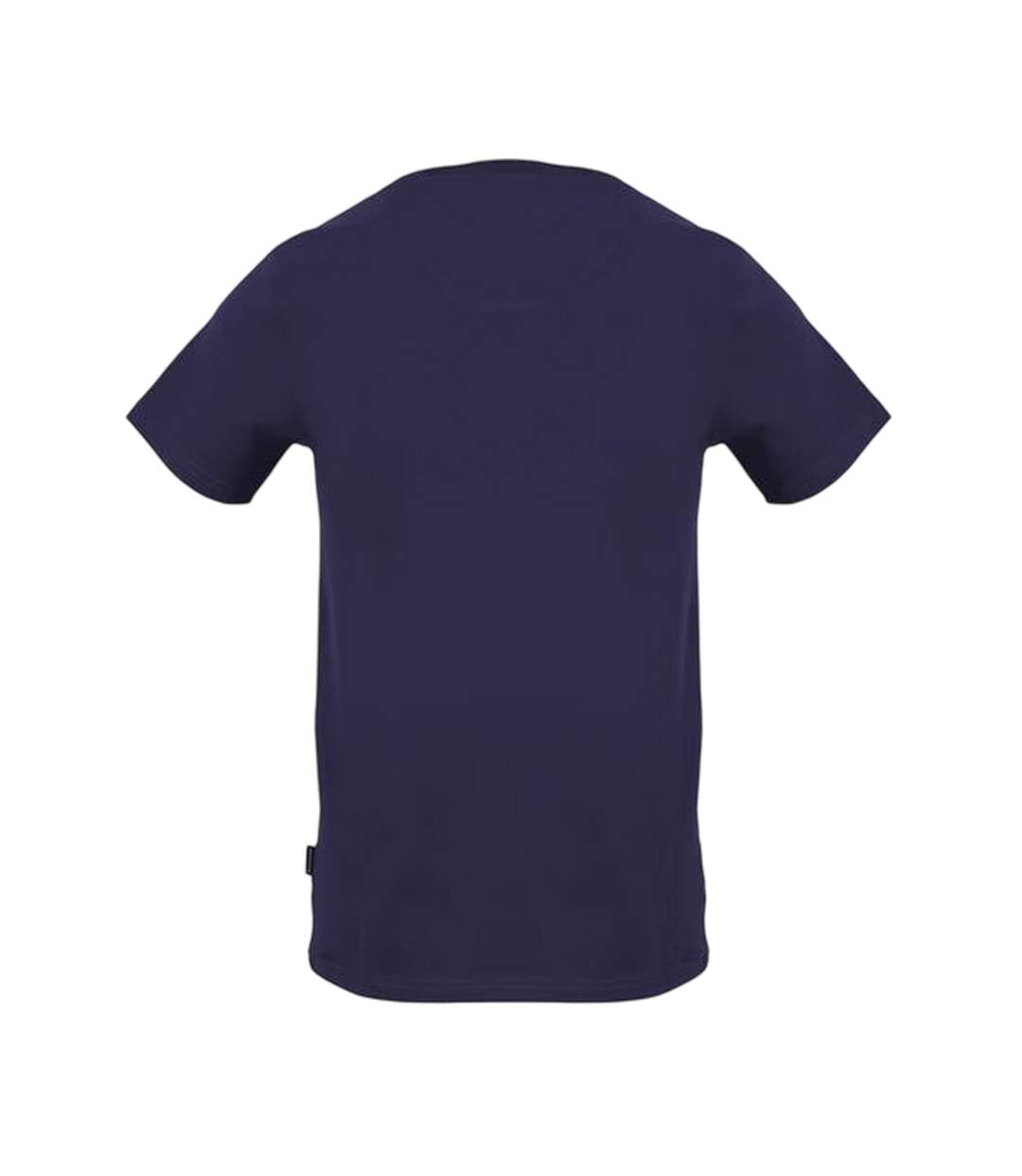 Mens Arched Logo Crew Neck Regular T-shirt Navy Aquascutum-2