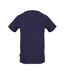 Mens Arched Logo Crew Neck Regular T-shirt Navy Aquascutum-2