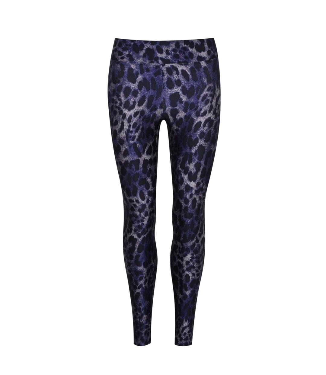 Legging Motif/style Imprimé Guépard Femme Bleu Foncé Koral-1