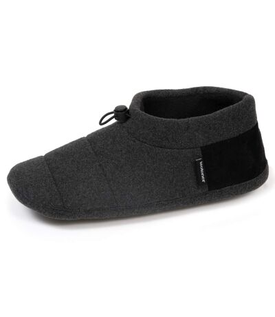 Isotoner Chaussons extra-light Bottillons homme polaire - semelle gomme ultra souple