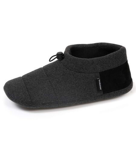 Isotoner Chaussons extra-light Bottillons homme polaire - semelle gomme ultra souple