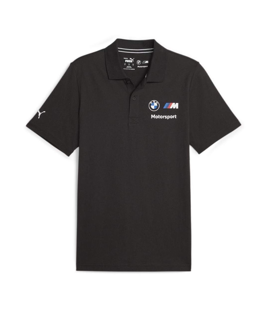 Polo noir homme puma bmw mms ess-1