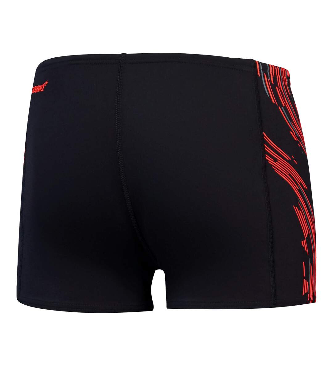 Short De Bain Homme Noir Rouge Speedo-2