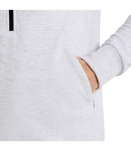 Mens Terrace Half Zip Hoodie Fir Ice Marl Umbro