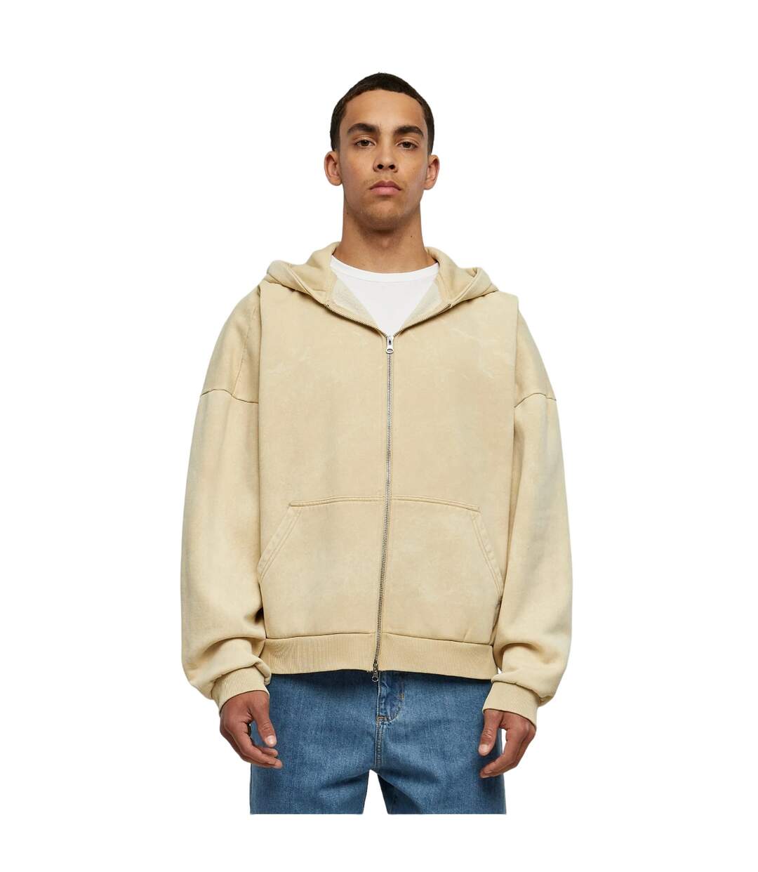 Veste À Capuche 90's Homme Beige Urban Classics-3