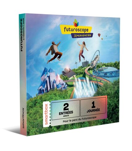 Futuroscope 2025 - 2 entrées adulte - SMARTBOX - Coffret Cadeau Multi-thèmes