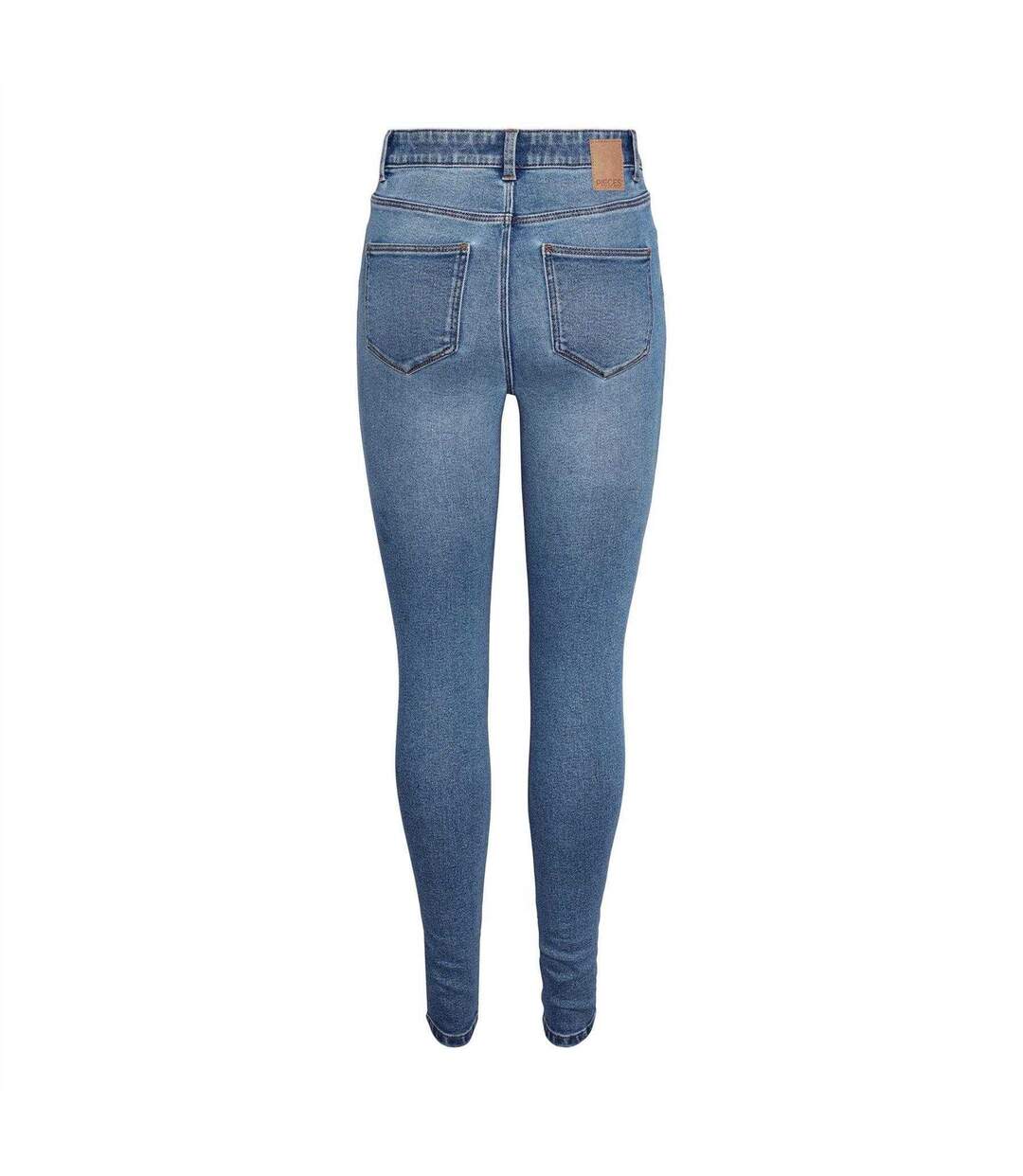 Jean Motif/style Usé Femme Bleu Pieces-3