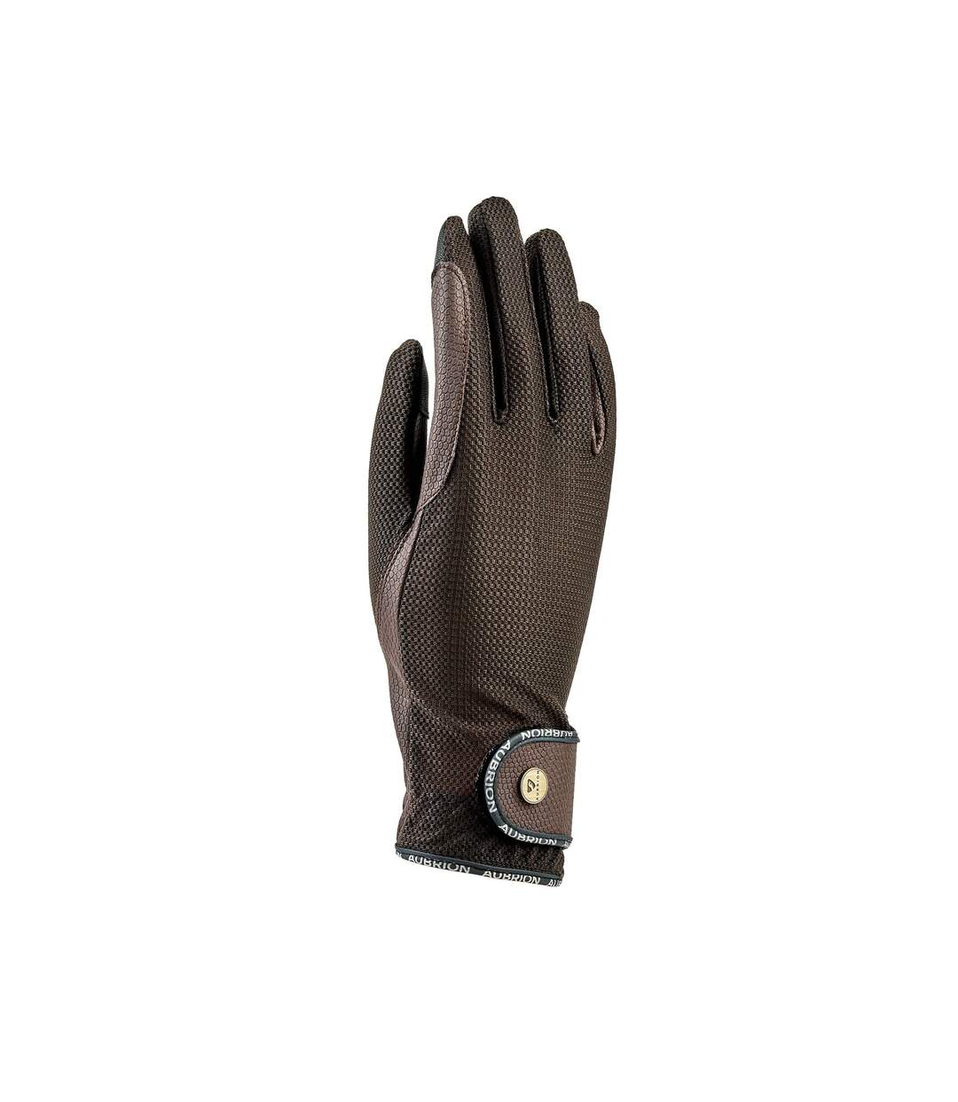 Gants d´équitation aero adulte marron Aubrion-1