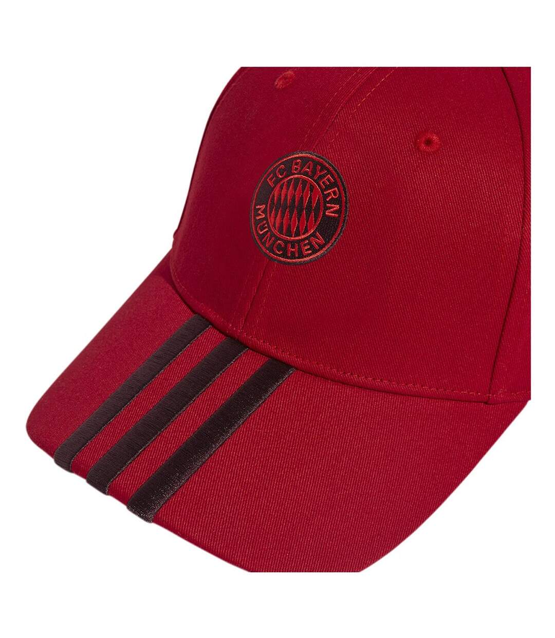 Casquette De Baseball Motif/style Fc Bayern Munich Adulte Rouge Adidas-3