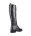 Bottes hauteur genoux poppy femme noir Riva