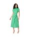 Robe mi-longue occasion femme vert Principles