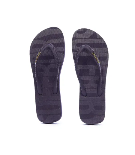 Tongs violet superdry essental flip flop
