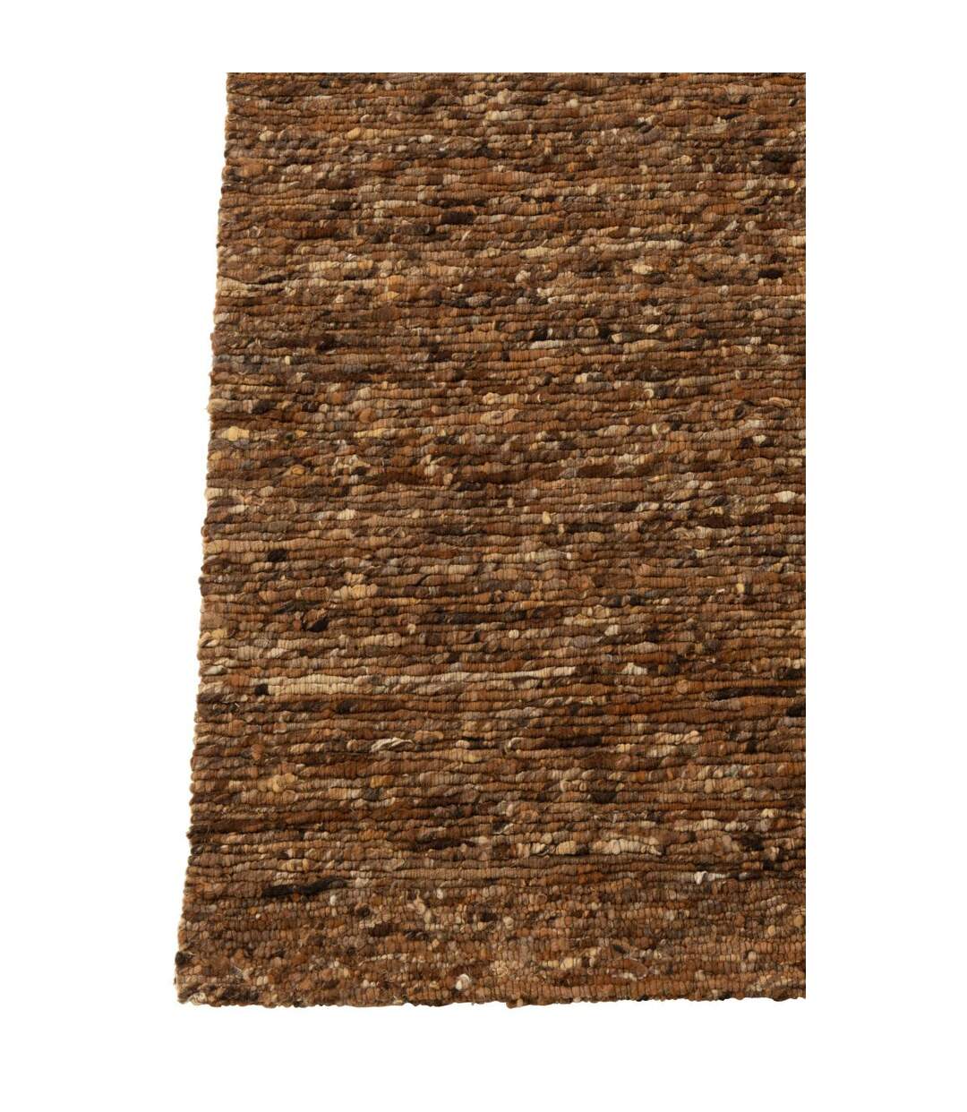 Tapis Tissé en Laine Wild 160x230cm Marron-2