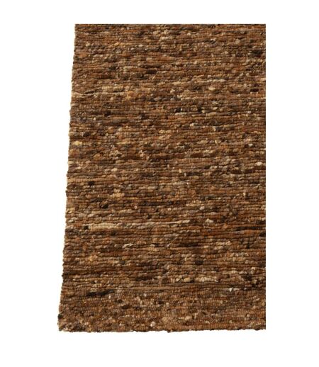 Tapis Tissé en Laine Wild 160x230cm Marron