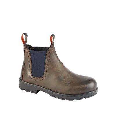 Bottines garçon marron Roamers