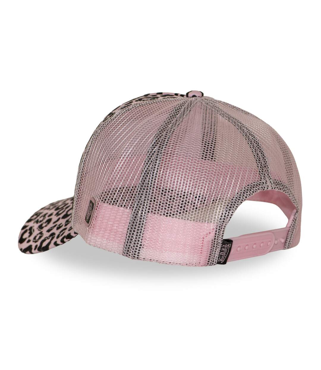 Casquette baseball Velvet avec print et broderie Leopard Rose Vondutch-5