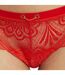Shorty string rouge Laura