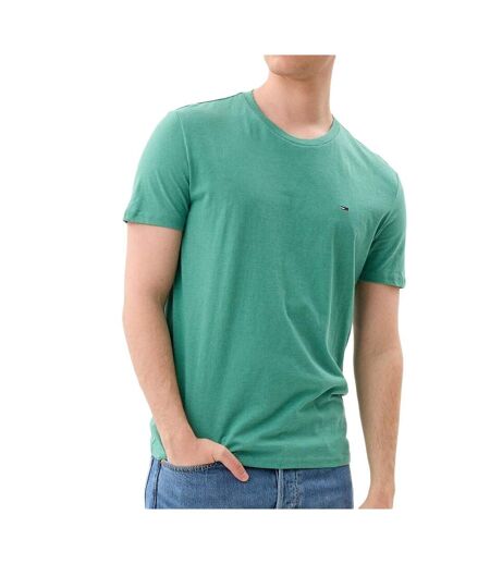 T-shirt vert homme tommy hilfiger tjm x slim jaspes 1