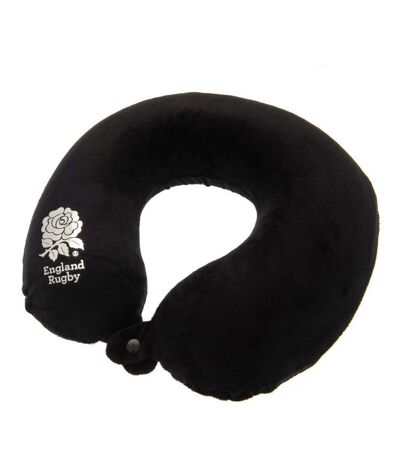 England RFU Luxury Travel Pillow (Black) (One Size) - UTTA5517
