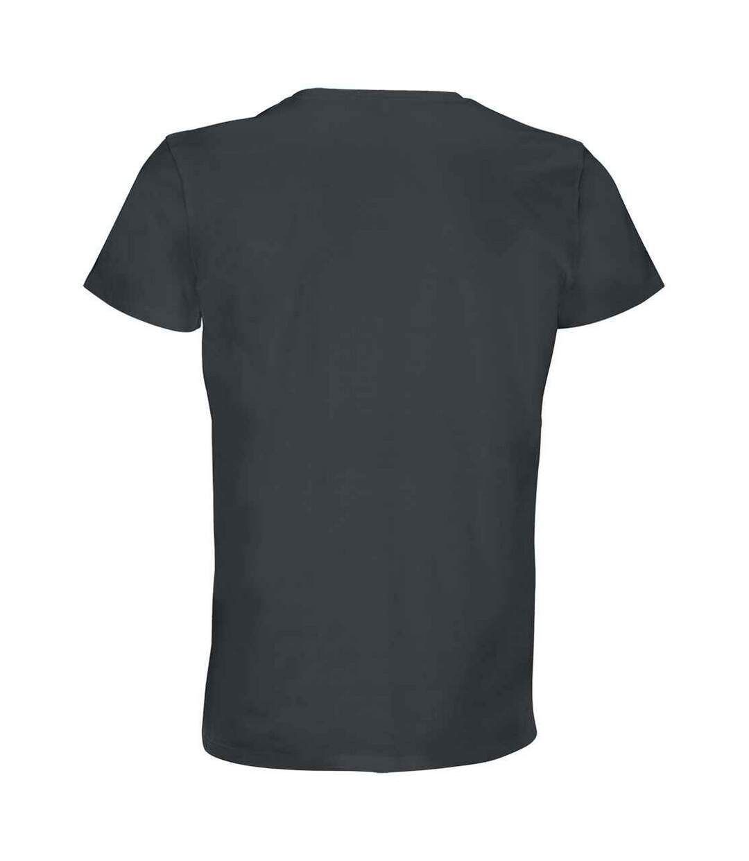 Unisex adult crusader recycled t-shirt mouse grey SOLS-2