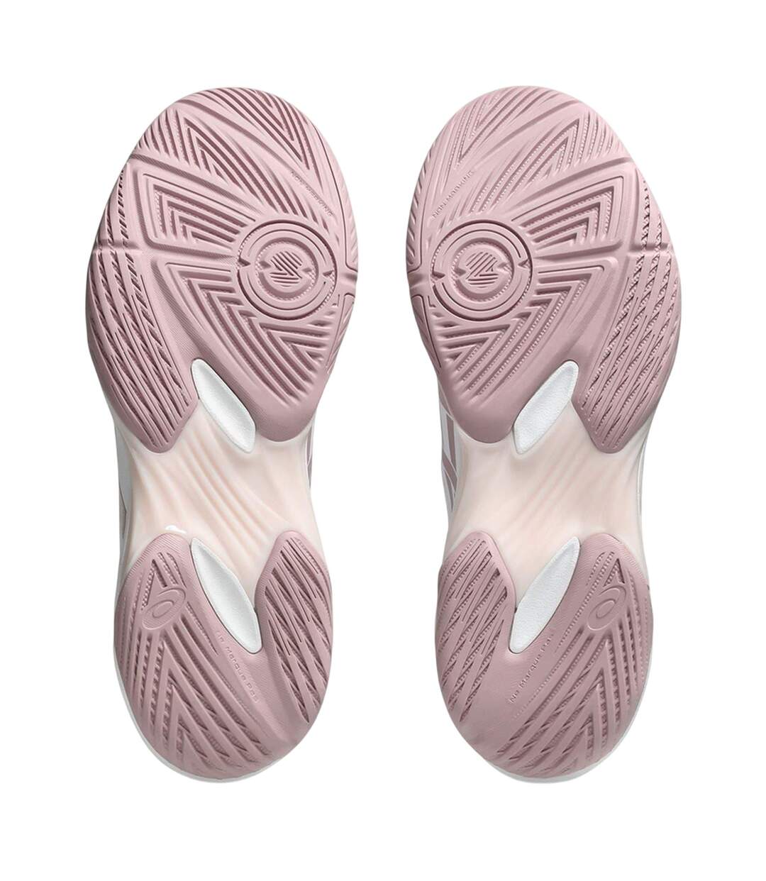 Ballon De Netball Rocket Femme Blanc Rose Asics-4