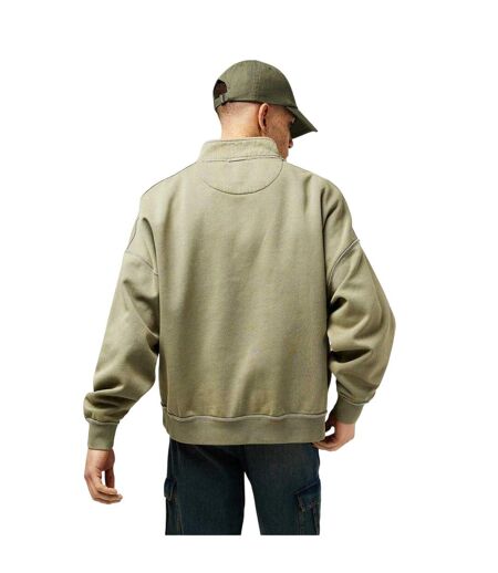 Mens Fleece Sweatshirt Silver Sage Jack Wills