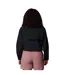 Womens/ladies Paracutie Plain Nylon Windbreaker Black Columbia-3