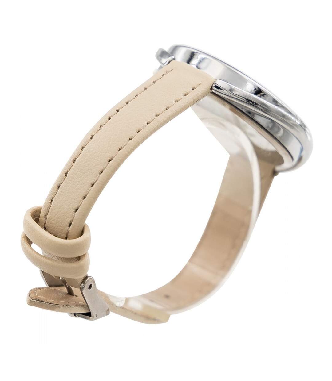 Montre Femme au Bracelet Crème CHTIME