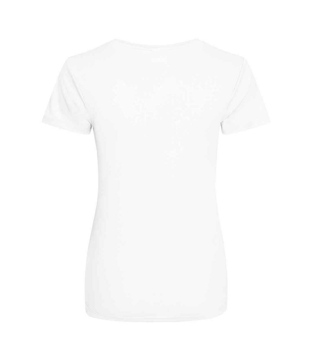 T-shirt Femme Blanc AWDis Cool-2