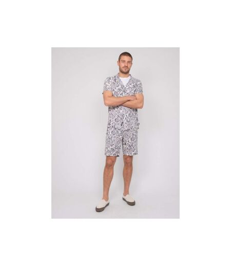 Chemise manches courtes motifs DONUPO