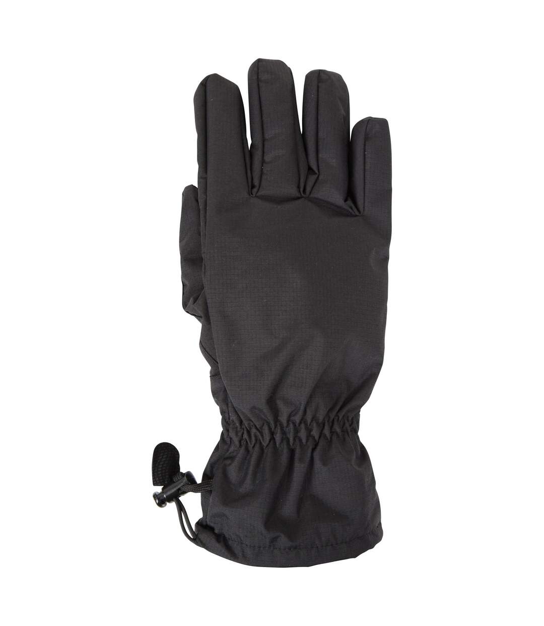 Mens waterproof ripstop gloves black Mountain Warehouse-1