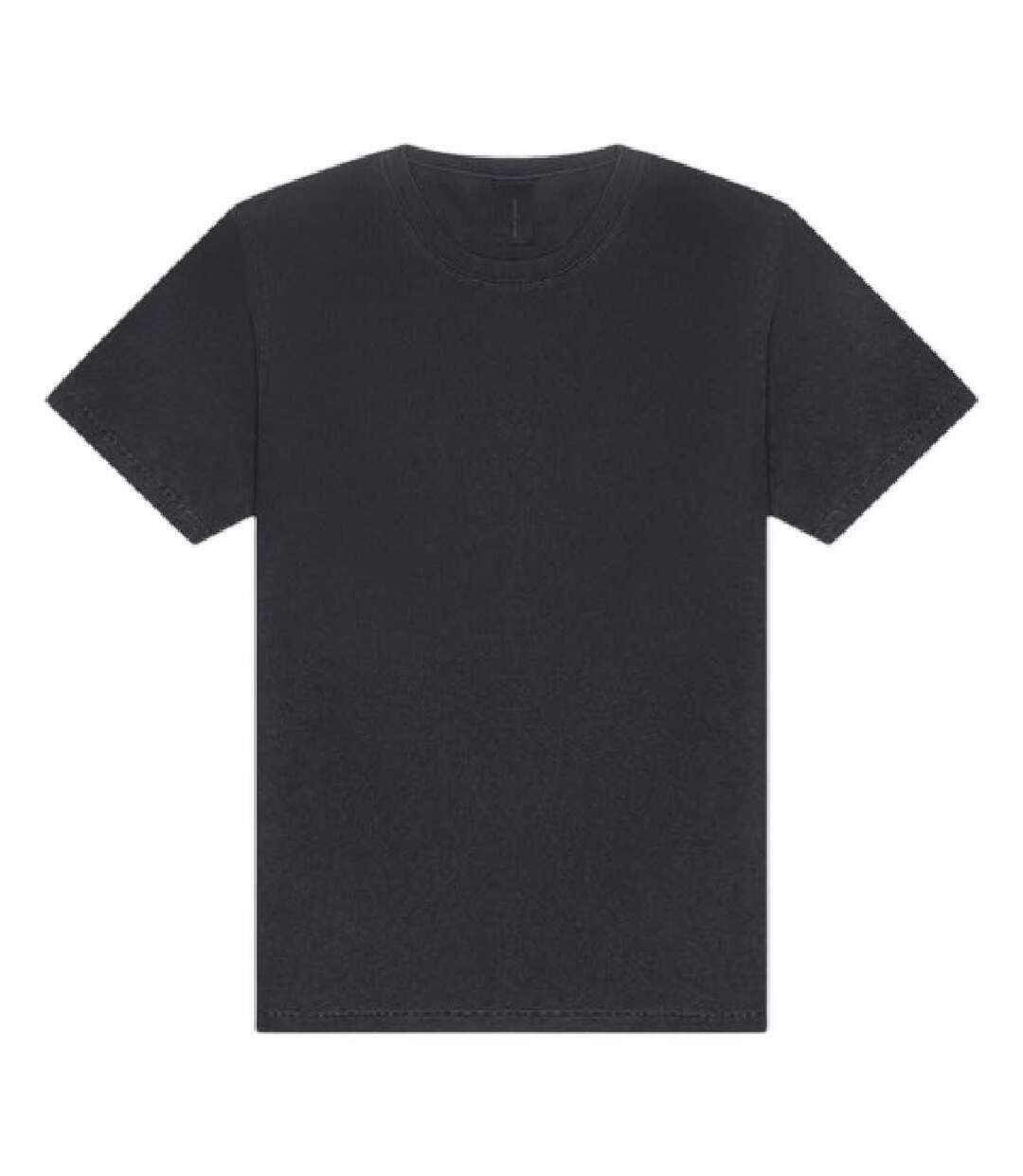 Unisex Adult Heavyweight Washed T-shirt Washed Black Bella + Canvas-2