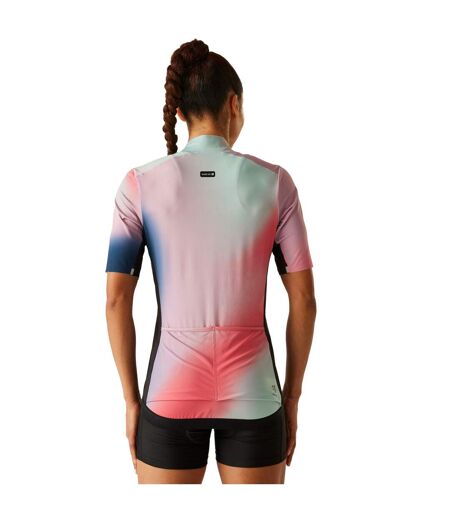Womens/ladies Aep Stimulus Iii Gradient Cycling Jersey Multicoloured Dare 2B