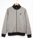 AXXANO AH1157M — Sweat col montant bleu marine : l'élégance texturée 100% coton-2